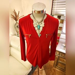 INC Blouse Hollidays Small